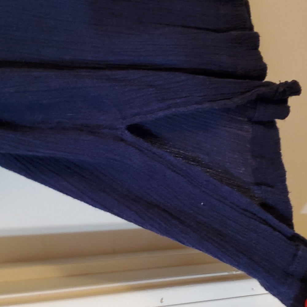 Navy Embroidered‎ Tunic - Picture 5 of 7